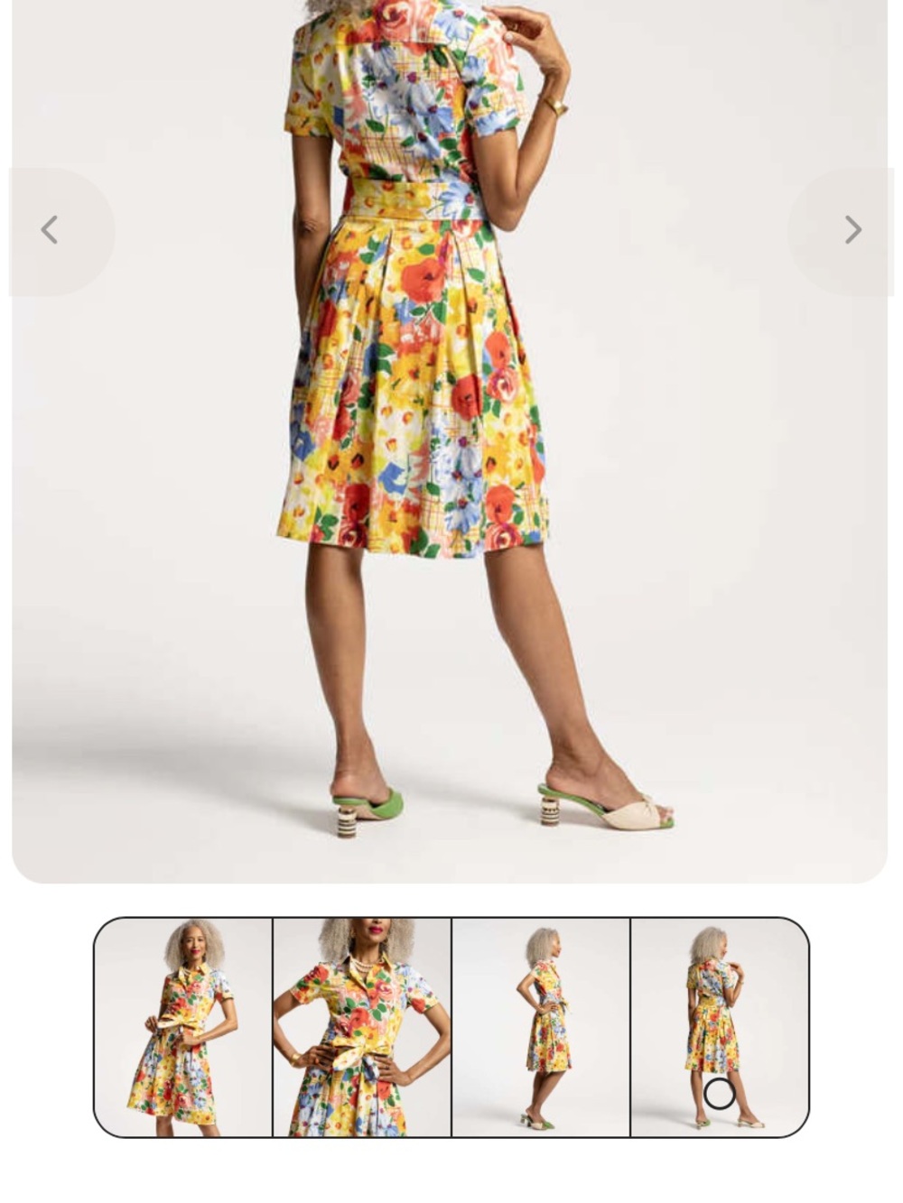 Frances Valentine Bella Dress - Picnic Print - Picture 7 of 7